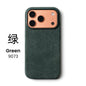 for ALCANTARA Case for iPhone 18 17 16 15 Pro Max Supercar Same Suede Leather Compatible with MagSafe Business Luxury Cover