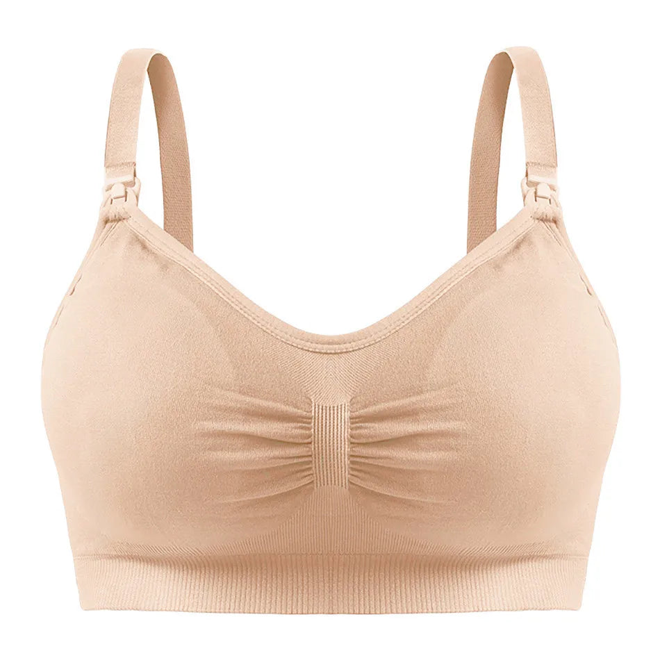 Breathable Maternity Pregnant Bras Comfort Breastfeeding Sleep Bralette Women Wireless Seamless Nursing Underwear