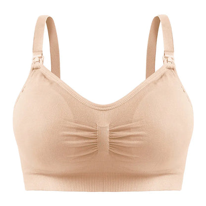 Breathable Maternity Pregnant Bras Comfort Breastfeeding Sleep Bralette Women Wireless Seamless Nursing Underwear