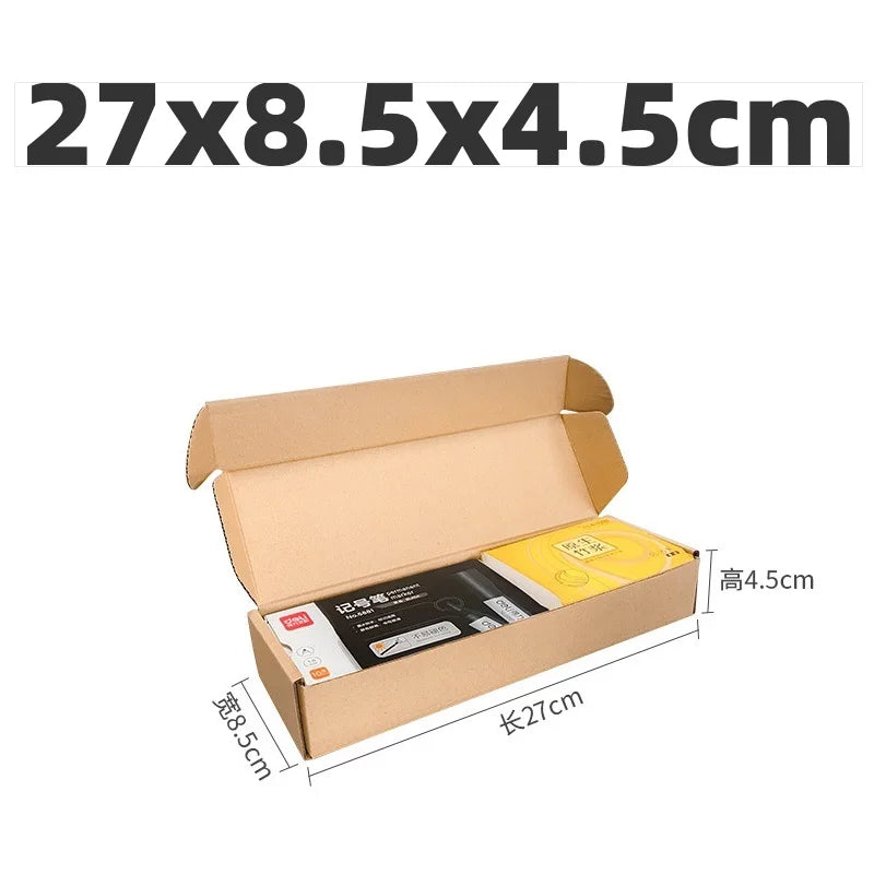 10pcs Shipping Boxes Cardboard Corrugated Mailer Boxes for Packaging Craft Gifts Giving Products for Small Business