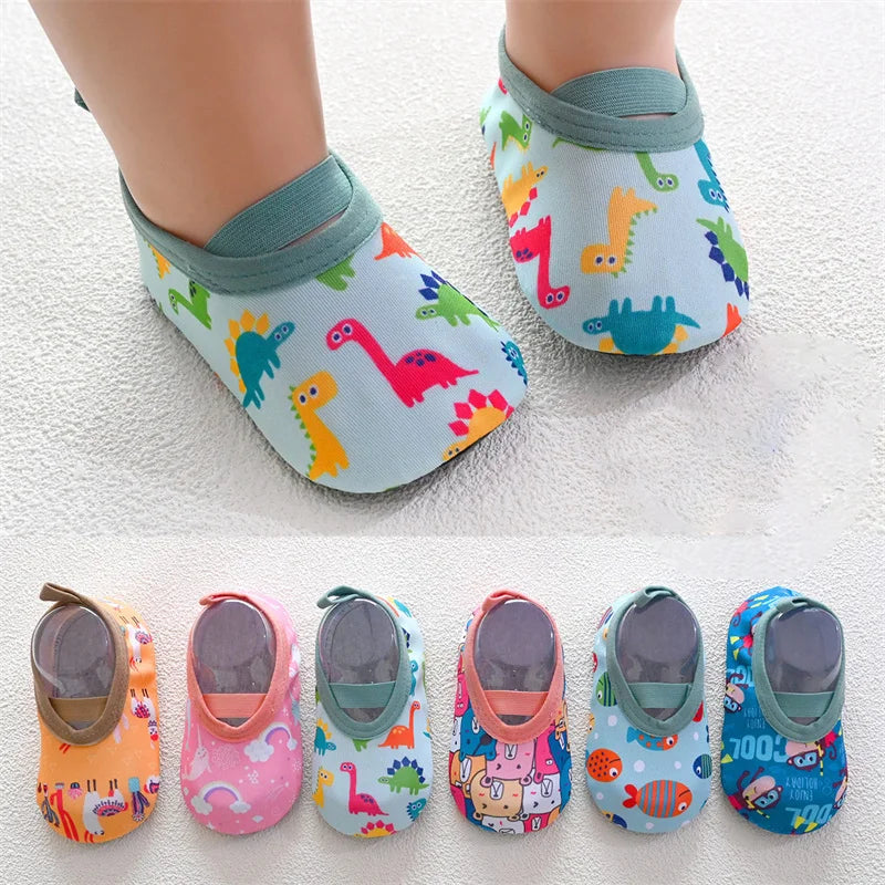 Toddler Shoes For Boys Girls First Walkers Spring Baby Sport Floor Home Indoor Outdoor Shoe Cute Print First Walker 6M-3Years