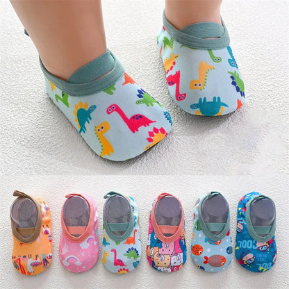 Toddler Shoes For Boys Girls First Walkers Spring Baby Sport Floor Home Indoor Outdoor Shoe Cute Print First Walker 6M-3Years