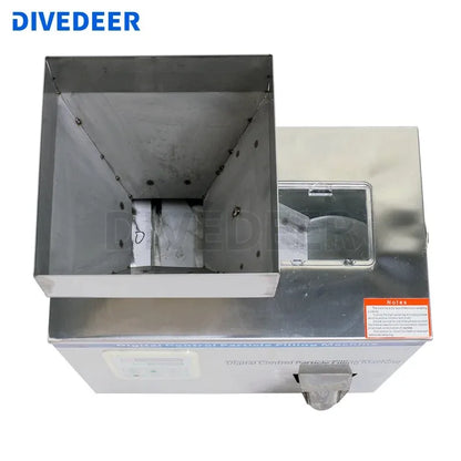 DIVEDEER 200G-500G Automatic Food Weighing Fillng Machine Powder Tea Flax Seed Granular Material Version Filling Machine