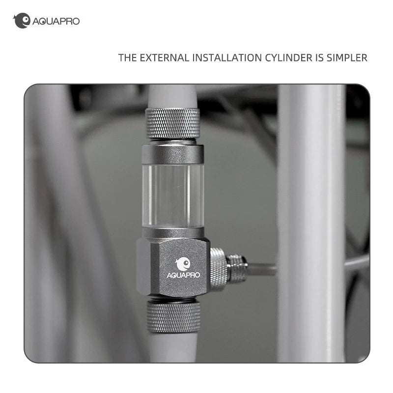 AQUAPRO External CO2 Atomizer Sprayer Aquarium Fishing Tank Diffuser Filter Bucket Accessories Equipment Akvarium Terrarium