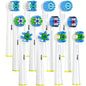 Brush Head nozzles for Oral B Replacement Toothbrush Head Sensitive Clean Sensi Ultrathin Gum Care Brush Head for oralb