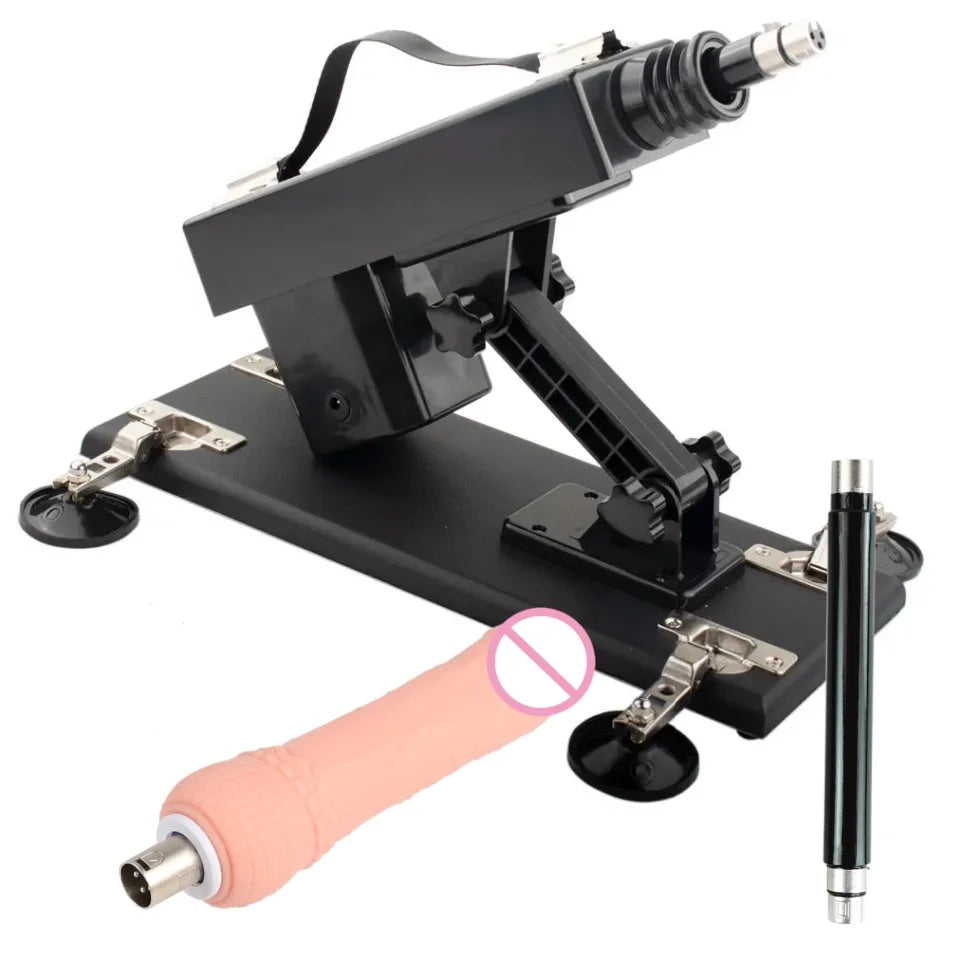 FREDORCH Upgraded Sex Machine for Women with Dildos Automatic Masturbation Machine Pump Gun Love Machine Couple Sex Toys