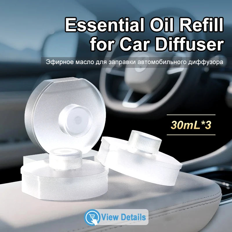 Car Aromatherapy Air Diffuser Car Air Outlet Freshener Fragrance Car Ornaments Car Diffuser for Essential Oil Perfume Accessory