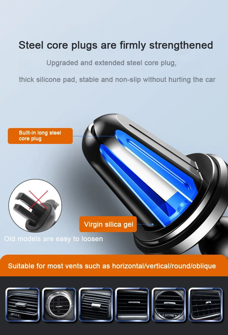 2026 NEW Universal Sucker Car Phone Holder 360° Windshield Car Dashboard Mobile Cell Support Bracket for 4.0-7 Inch Smartphones