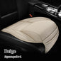 Ergonomic PU Leather Car Seat Cushion with Lumbar & leg Support Ventilated Design Storage Pockets Universal Fit for Most Cars