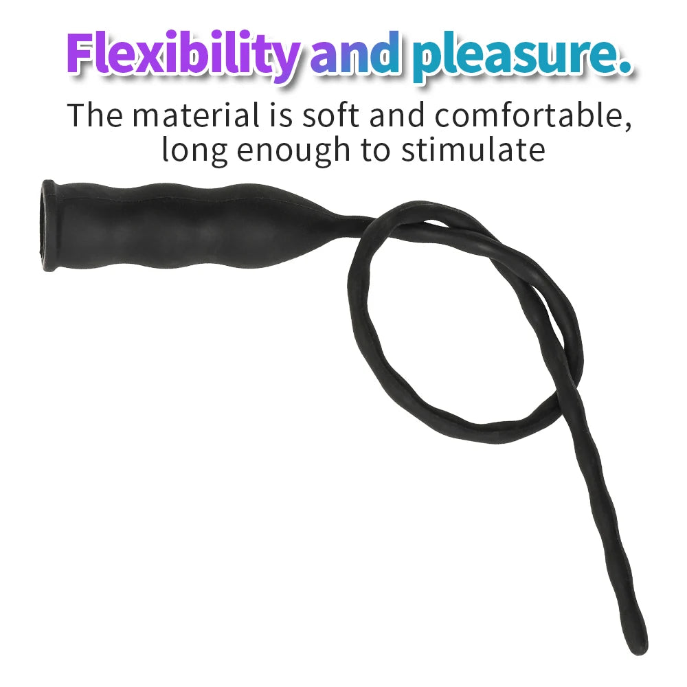 10 Frequency Urethral Vibrator Horse Eye Stimulator Sounding Penis Plug Insert Catheter Expander Male Masturbator Sex Toys