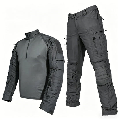 2026 Spring Autumn Men'sTactics Sets Wear Resistant Uniform Shirts Outdoor Sports 2-piece Suits Breathable Frog suit Cargo pants