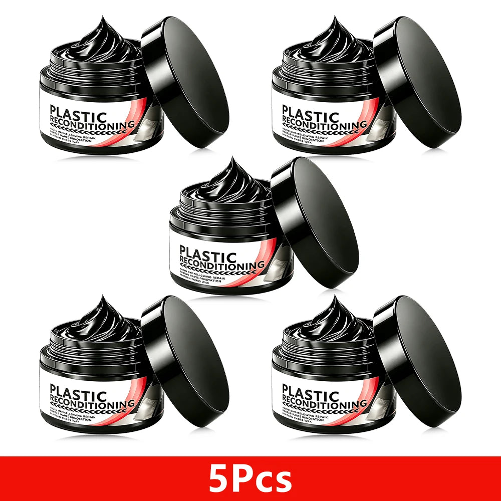 Car Leather Repair Kit Plastic Restoring Care Agent Scratch Fade Fix for seats steering wheels dashboards bumpers fenders