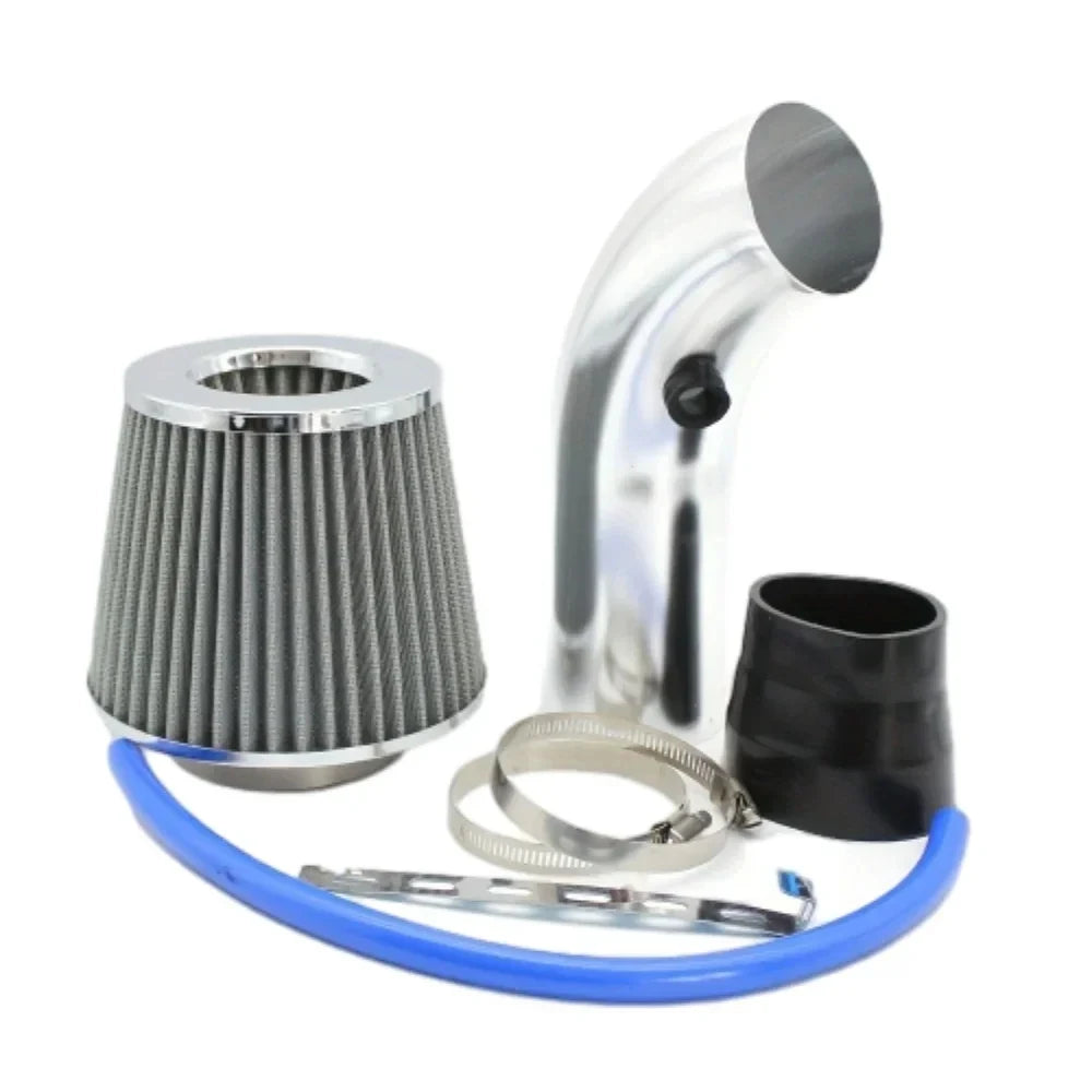 Universal Car Cool Air Intake Kit 76mm Car Refitted Winter Mushroom Head Air Filter Aluminium Automotive Filter Car Accessories