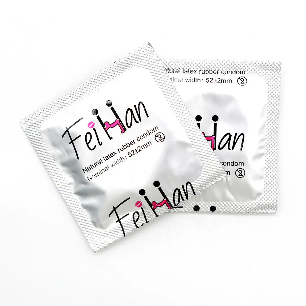 10/30/50PCS Adult Condoms Cock Penis Sleeve Ultra Thin Natural Latex Condom Contraception Sex Supplies For Men 18+ Adult Sex Toy