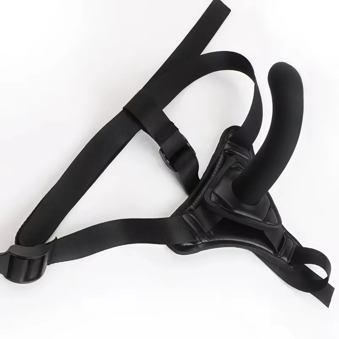 Adjustable PU Leather Strap On Harness Set Wearable Panties Pegging BDSM Toy for Women Lesbian Couples Adult Erotic Accessory
