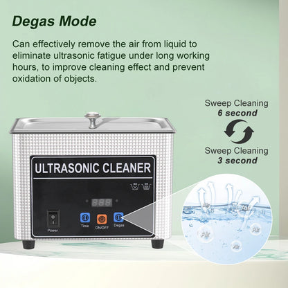 900ml 35w 60w Ultrasonic Cleaner Machine Ultrasound Cleaning Dental Glasses 220v EU UK AU Plug Ultrasonic Bath tina ultrasonica