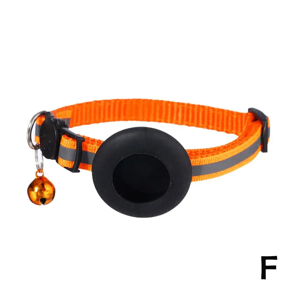 Reflective Adjustable Cats and Small Dogs Collars with Bells Pet Supplies Anti-strangling Cats Necklace Breakaway Cat Collar