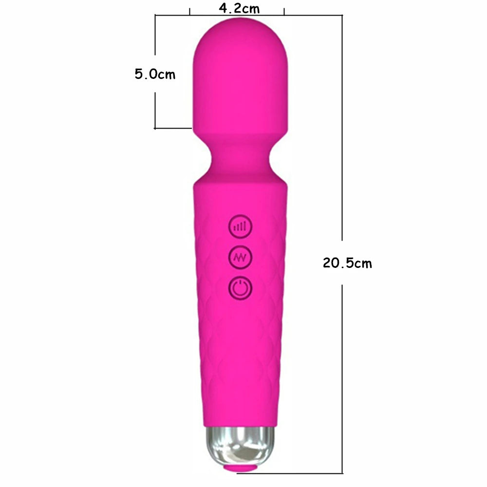 20 Speed Powerful AV Vibrator Magic Wand Clitoris Stimulator Sex Toys for Women G spot Massager Adult Female Sex Erotic Products
