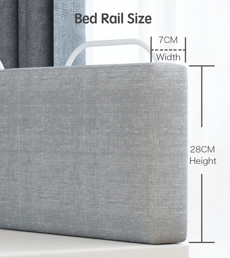 PANGDUBE 1pc 47cm Baby Bed Rail Child Bed Barrier for Kids Bed Fence Railing for Children's Bed Protection Kids Safety Railings