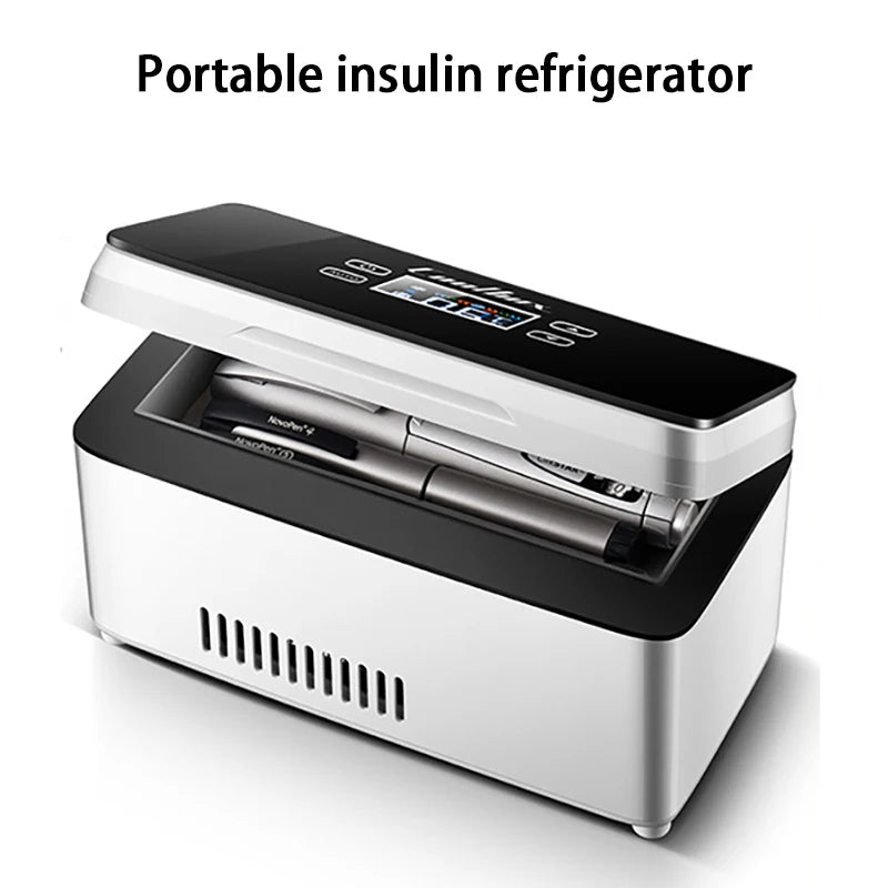 10400mAh Portable Insulin Refrigerator USB Rechargeable Mini Cold Box Drug Medicine Constant Temperature Cooler Case With Bag