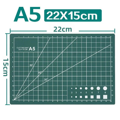 A2 A3 A4 A5 PVC Cutting Mat Double-Sided Self-Healing Board Patchwork Tools DIY Manual Craft Artist Cutting Knife Racket Kit
