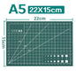 A2 A3 A4 A5 PVC Cutting Mat Double-Sided Self-Healing Board Patchwork Tools DIY Manual Craft Artist Cutting Knife Racket Kit
