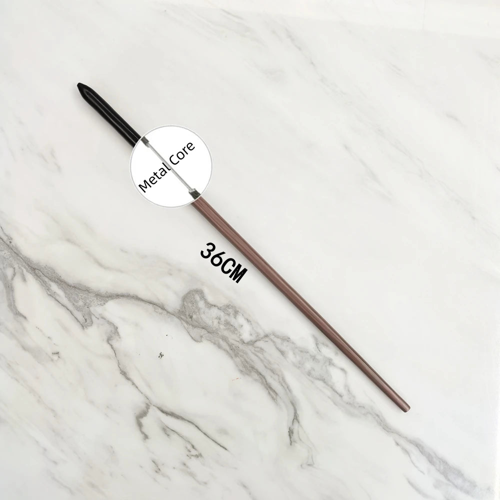 Anime Cosplay Magic Metal Core Wand With Box Children Decoration Toy Accessories For Kids Bacchetta Di Plastic Magic Stick
