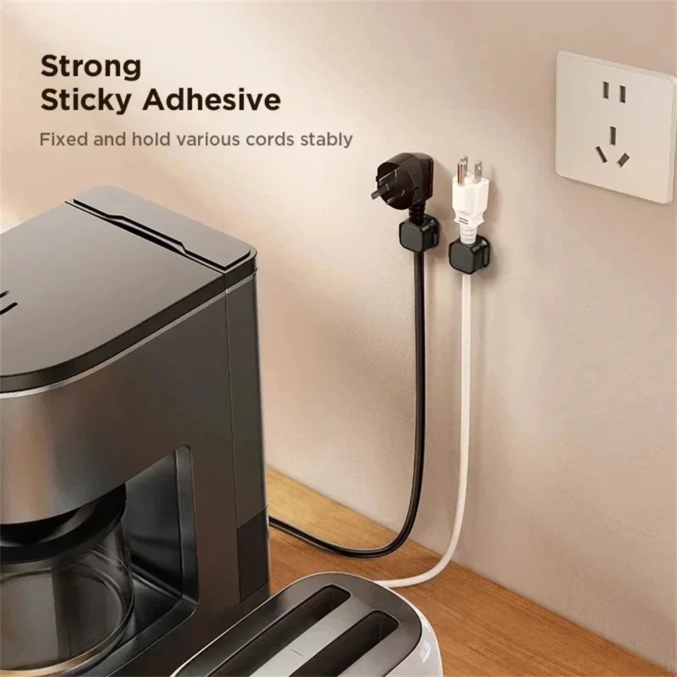 Magnetic Cable Clip Winder Holder Adhesive Wire Keeper Cord Cable Organizer USB Charging Cables Winder for Office Desktop Home