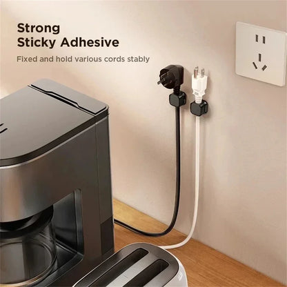 Magnetic Cable Clip Winder Holder Adhesive Wire Keeper Cord Cable Organizer USB Charging Cables Winder for Office Desktop Home