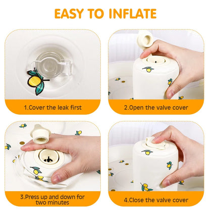 Children Inflatable Sofa,Inflatable Baby Sofa for Babies 3 Months & Up,Baby Seats for Infants, Blow Up with Built in Air Pump