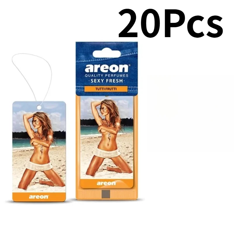 Girl Poster Car Air Freshener 6 Styles 20‑120 Pack Hanging Scent Paper Cards For Auto Closet Home Decor