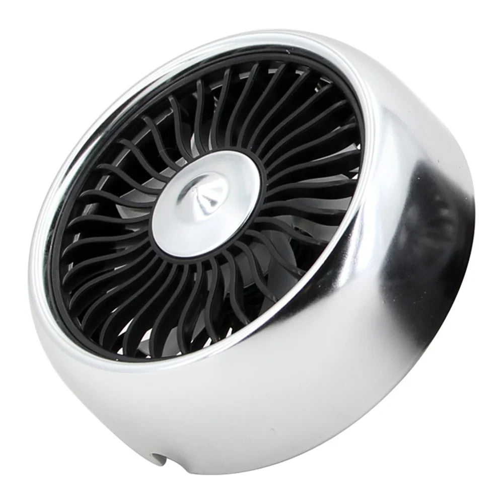 EAFC Car Fan USB Powered Electric Car Cooling Fan Portable 3 Speeds Strong Airflow Air Circulation Fan for Car Van Truck SUV
