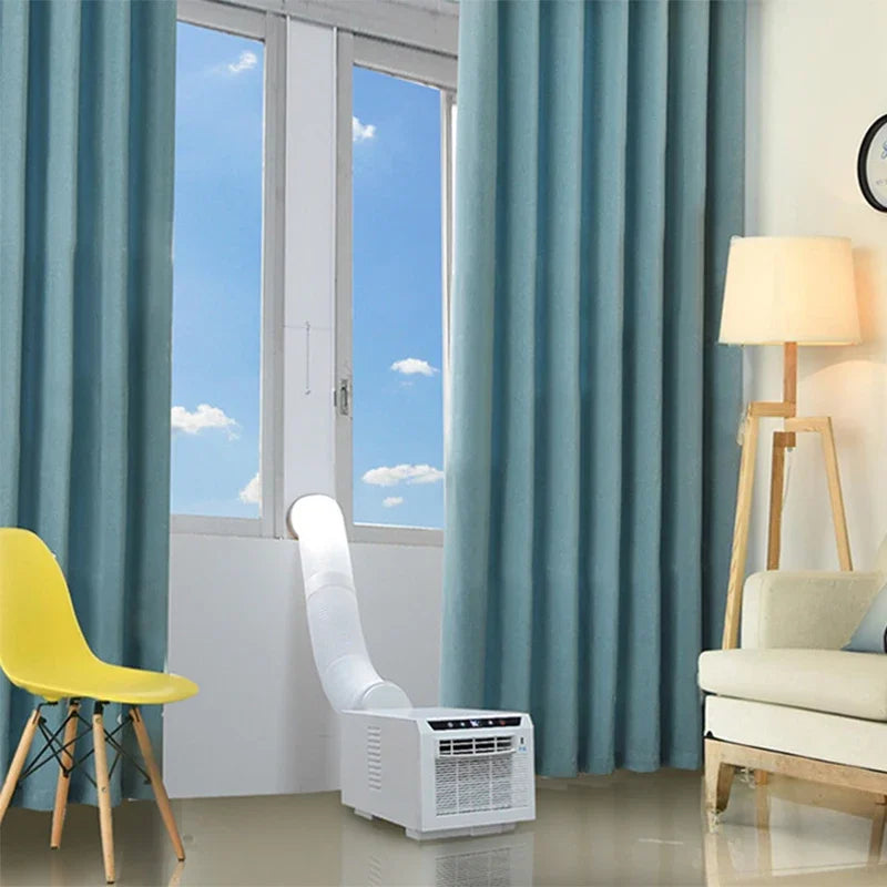 USB Fast Charging Free Installation Remote Control Timing For Home Office HHR-20 Mini Portable Mobile Cooling Air Conditioner