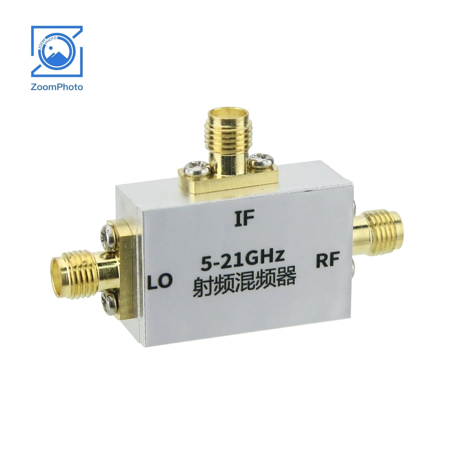 5-21GHz RF Frequency Mixer Up and Down Frequency Converter C/X/KU Band Mixer RF Accessory with SMA-K Connector