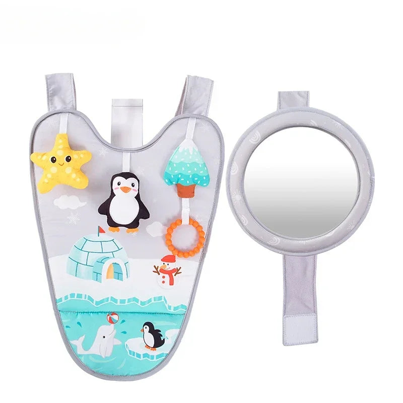 New Baby Toy Eletric Simulation Steering Wheel Toys With Light Sound Baby Kids Developing Educational Games Car Seat Back Gifts