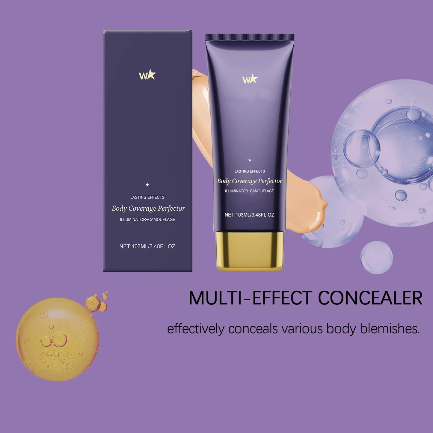 Body Concealer Cream Matte Full Coverage Spots Scars Tattoo Cover Lasting Waterproof Moisturizing Body Foundation Creams Make Up