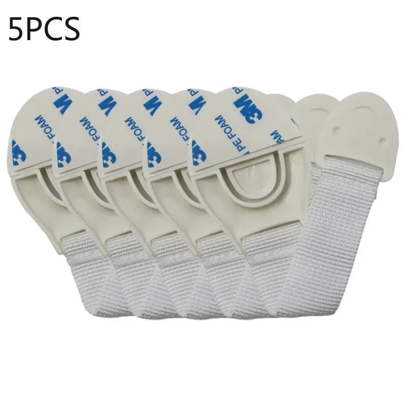 Children Safety Cabinet Locks Safe Quick and Easy Installation by Adhesive Tape Multi-Purpose Safety Locks for Cupboards Drawers