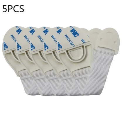 Children Safety Cabinet Locks Safe Quick and Easy Installation by Adhesive Tape Multi-Purpose Safety Locks for Cupboards Drawers