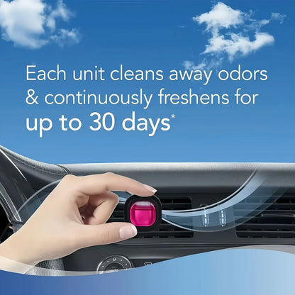 4ml/0.14 Fl Oz Car Vent Clip Air Freshener, Freshens Air, Compact Design - Car Vent Air Freshener Clip