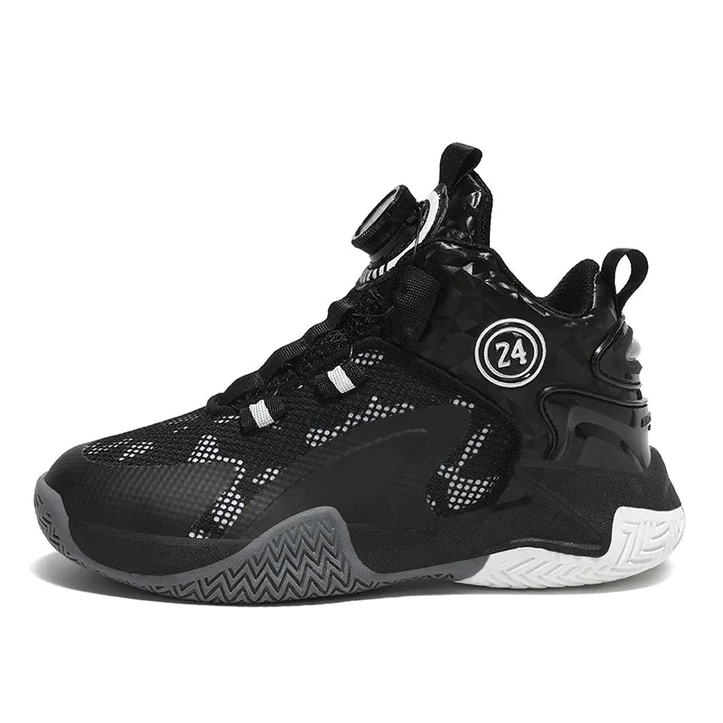 Children Basketball Sneakers Boys Shoes Kids Skater Casual Sneaker Non-Slip Sports Shoes for Boy Basket Training Child Tennis