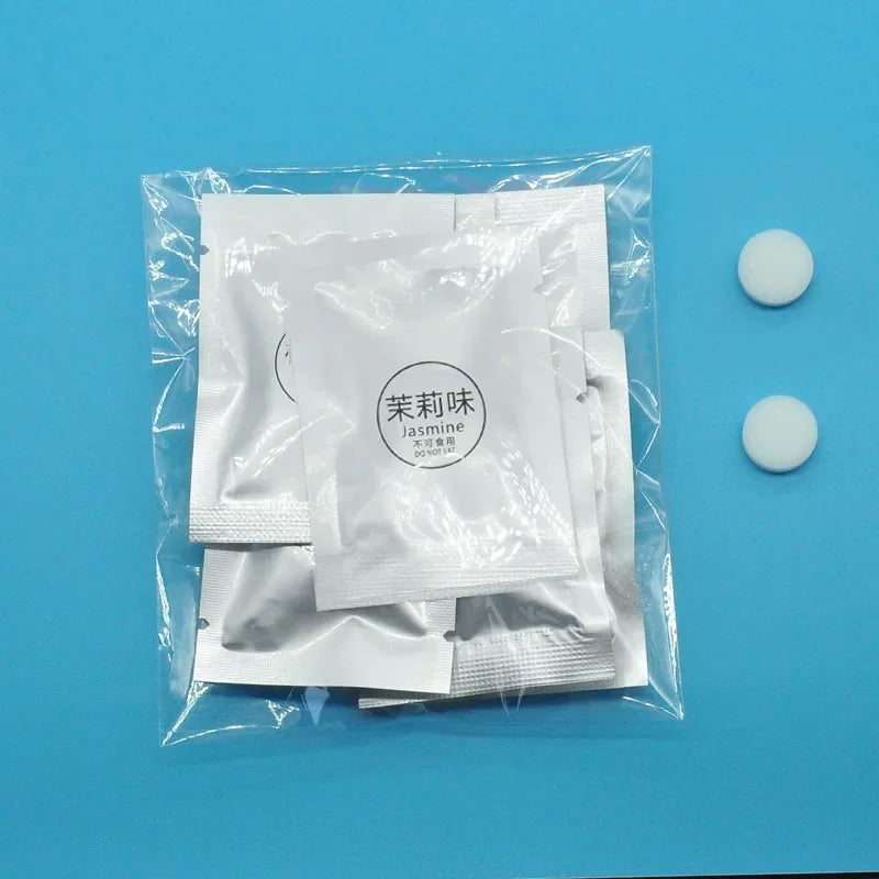 50/40/30/20/10pcs Car Air Freshener Supplement 7 Pcs/Lot Solid Car Perfume Car Air Conditioner Vent Auto Ocean Refill Air Outle