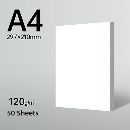 A5/A4 Artist Drawing Paper 120gsm 20/50Pcs Marker Pen Paper Opaque Color for Cartoon Animation Painting Art Students Supplies