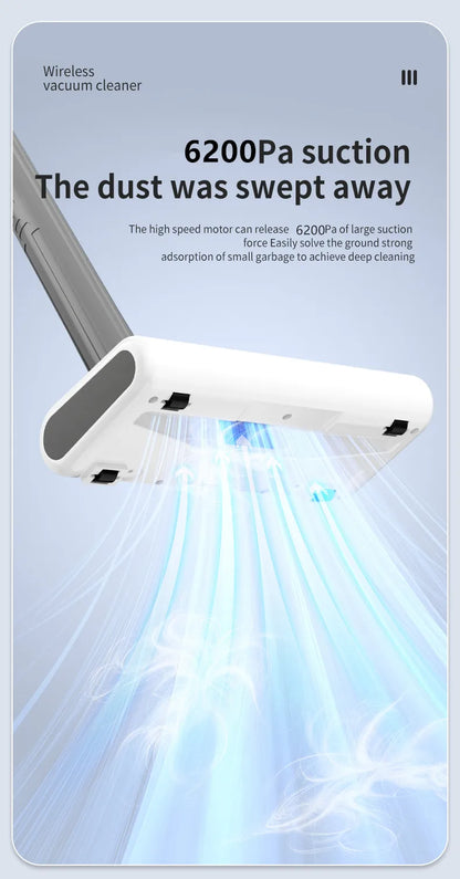New Wireless Vacuum Cleaner Household Super Strong Suction Floor Suction And Mopping All-in-one Machine Handheld Vacuum Cleaner