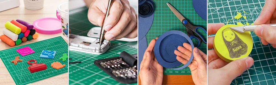 A2 A3 A4 A5 PVC Cutting Mat Double-Sided Self-Healing Board Patchwork Tools DIY Manual Craft Artist Cutting Knife Racket Kit