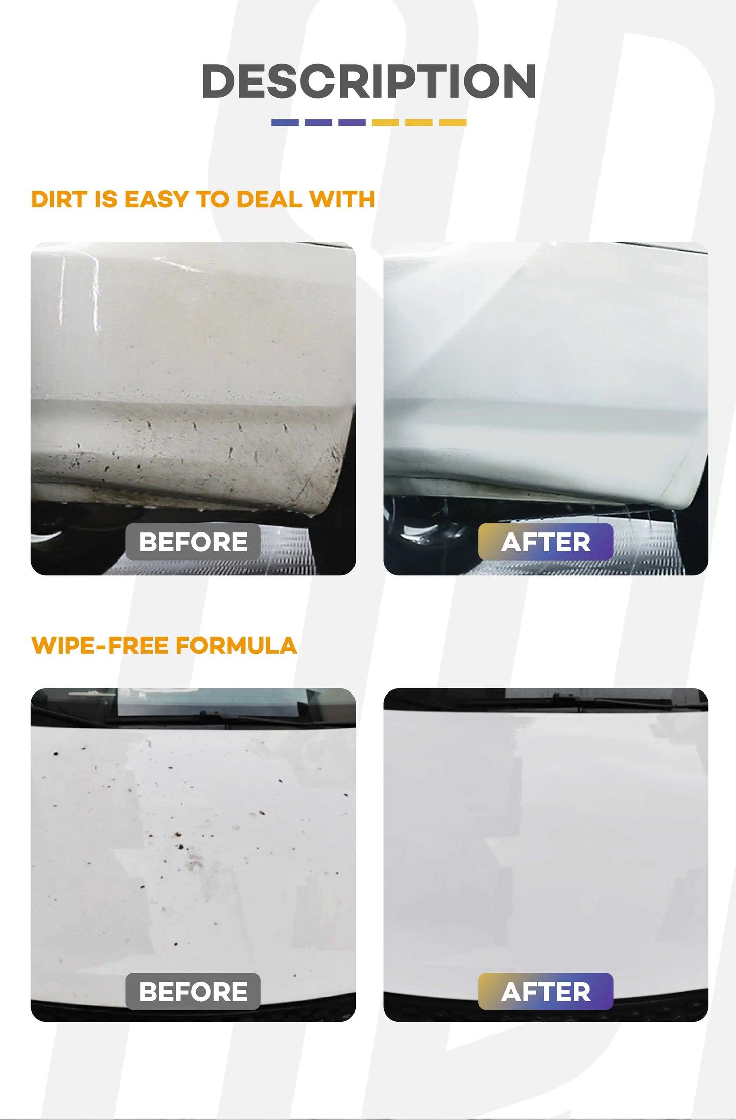 Ceramic Car Shampoo - Car Wash For Ceramic Coatings - Adds Hydrophobic Protection | Enhances Ceramic Coatings | Incredible Shine