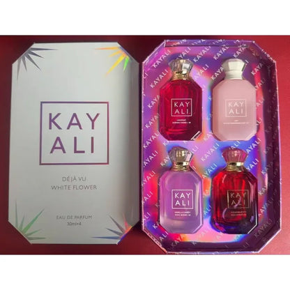 KAYALI Perfume Set 4x30ml Long Lasting Unisex Eau Parfum Luxury Fragrance Collection Sweet Smooth Exotic Elegant Premium Scent