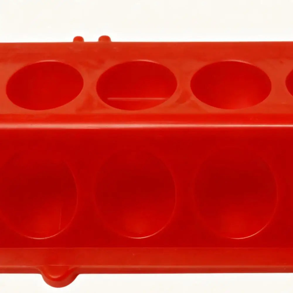 Pigeon Feeder 28-hole Long Large Capacity Pet Supplies Baby Chick Feeder for Coop Quail Duckling Duck Food Hen Rooster Pet Treat