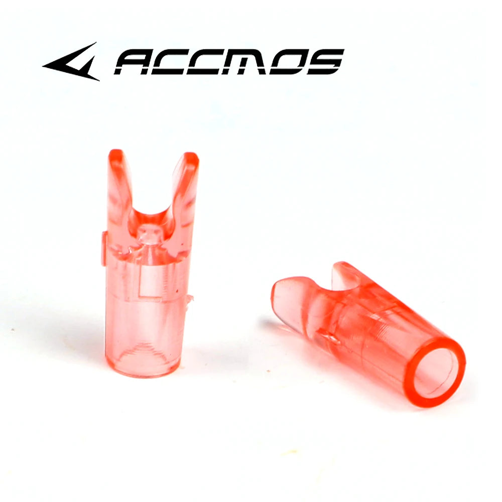 60pcs DIY Plastic Arrow Pin Nocks Size L And Size S For ID4.2mm ID6.2mm 3.2mm  Arrow Shaft Archery Accessory