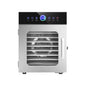 8-Tier Stainless Steel Food Dehydrator,Commercial Power, Digital Thermostat(30°C-90°C), for Jerky/Fruits/Herbs, BPA-Free