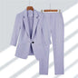 Unisex Oversized Blazer Suits Two 2 Pcs Sale Autumn Spring Women Men OL Blazer& One Button Straight Pant Suits JYFS-8752